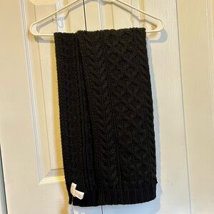 Michael Kors Black Knit Scarf